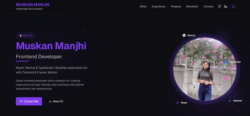 Personal Portfolio Website